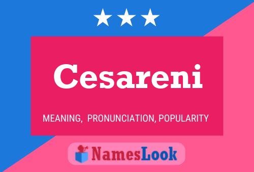 Постер имени Cesareni