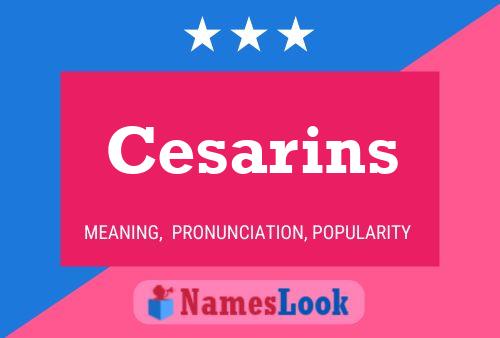 Постер имени Cesarins