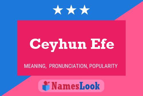 Постер имени Ceyhun Efe