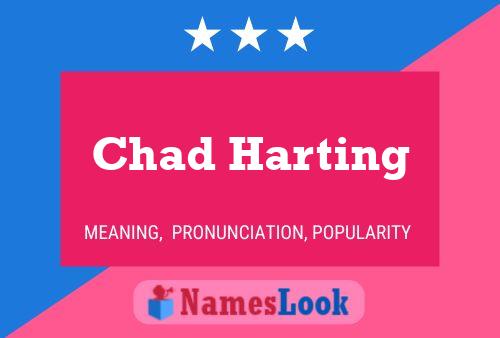 Постер имени Chad Harting