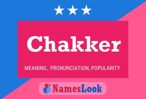 Постер имени Chakker