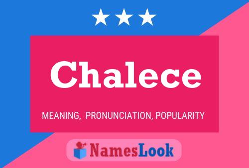 Постер имени Chalece