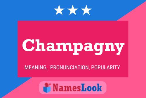 Постер имени Champagny