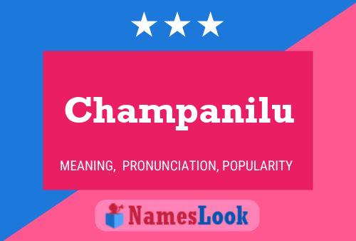 Постер имени Champanilu