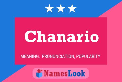 Постер имени Chanario