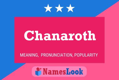 Постер имени Chanaroth