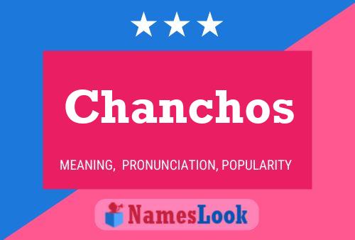 Постер имени Chanchos