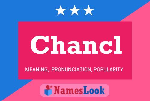 Постер имени Chancl