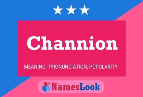 Постер имени Channion