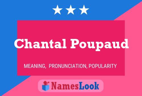 Постер имени Chantal Poupaud