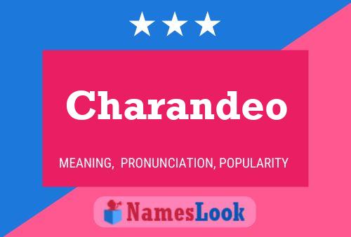 Постер имени Charandeo