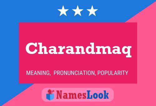 Постер имени Charandmaq