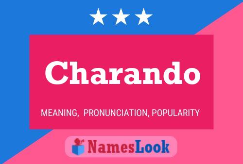 Постер имени Charando