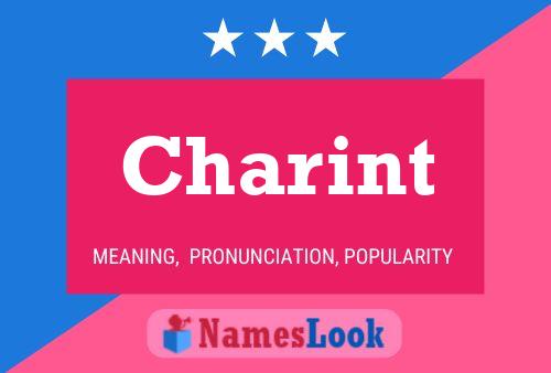 Постер имени Charint