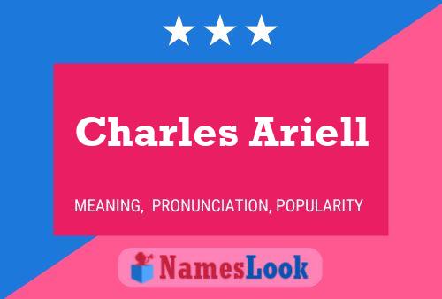 Постер имени Charles Ariell