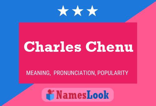 Постер имени Charles Chenu