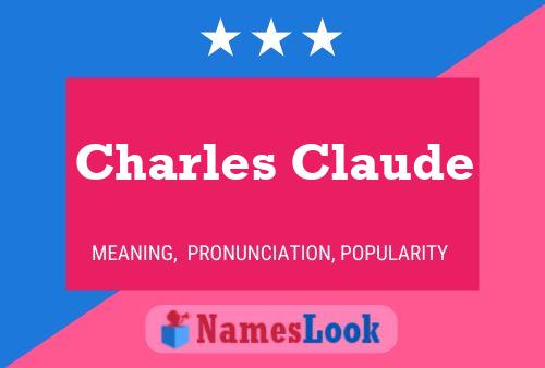 Постер имени Charles Claude