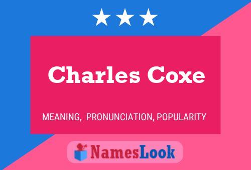 Постер имени Charles Coxe