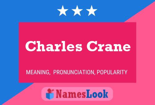 Постер имени Charles Crane