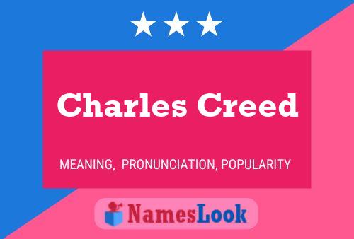 Постер имени Charles Creed