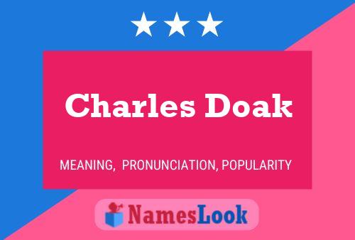 Постер имени Charles Doak