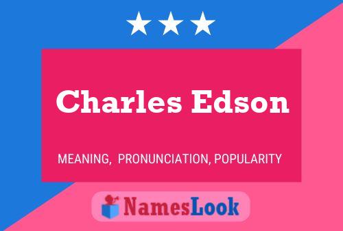 Постер имени Charles Edson