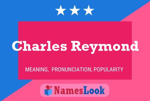 Постер имени Charles Reymond