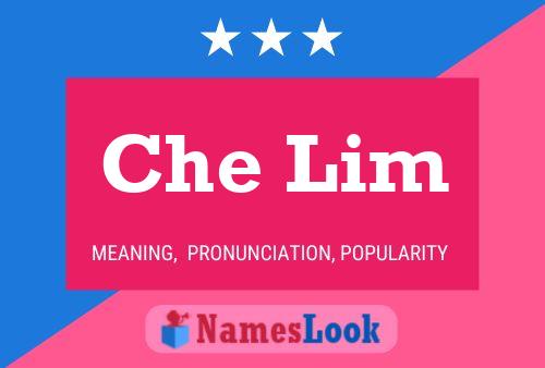 Постер имени Che Lim