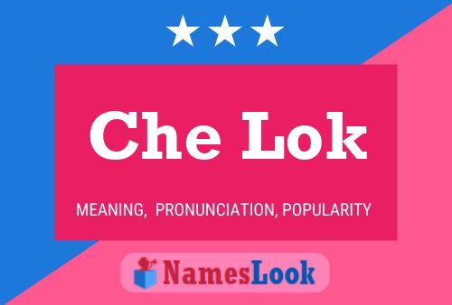 Постер имени Che Lok