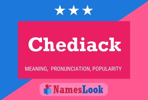 Постер имени Chediack