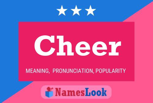 Постер имени Cheer