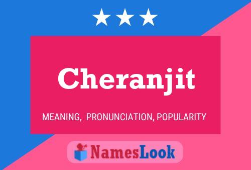 Постер имени Cheranjit