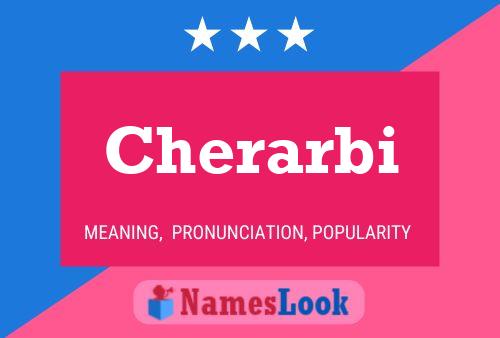 Постер имени Cherarbi