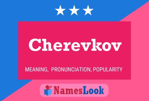 Постер имени Cherevkov