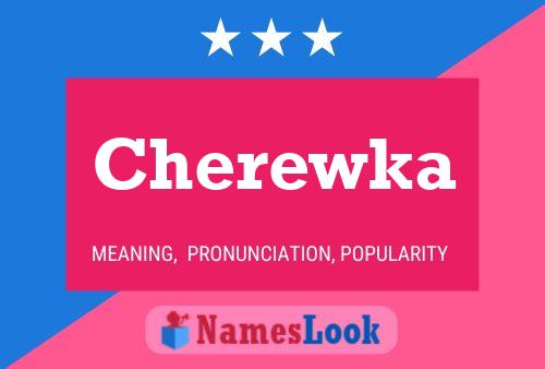 Постер имени Cherewka