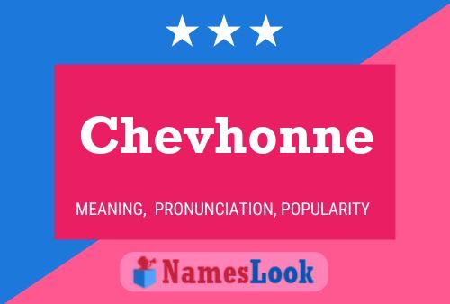 Постер имени Chevhonne