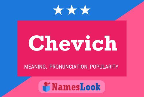 Постер имени Chevich