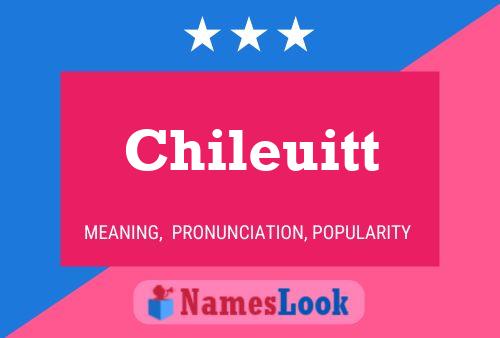 Постер имени Chileuitt