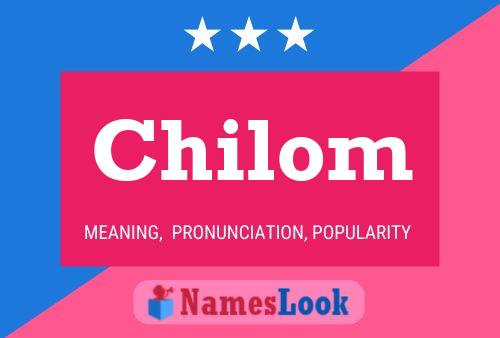 Постер имени Chilom