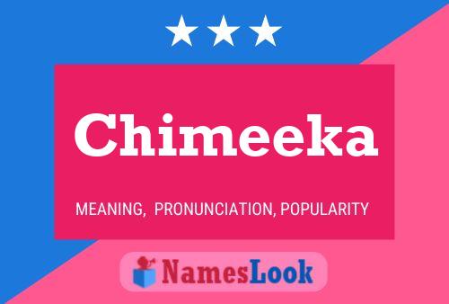 Постер имени Chimeeka