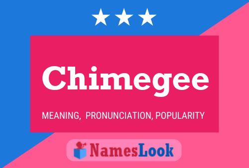 Постер имени Chimegee