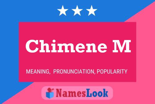 Постер имени Chimene M