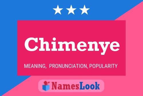 Постер имени Chimenye