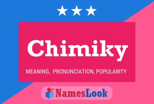 Постер имени Chimiky