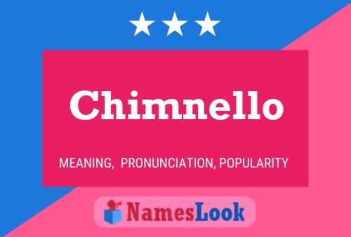 Постер имени Chimnello