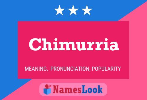 Постер имени Chimurria