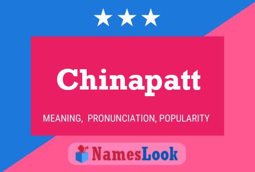 Постер имени Chinapatt