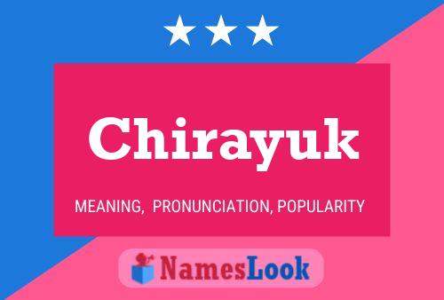 Постер имени Chirayuk