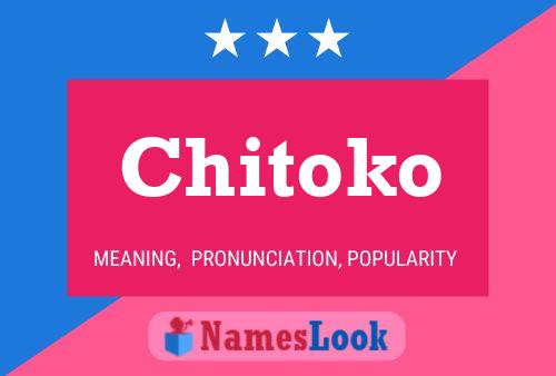 Постер имени Chitoko