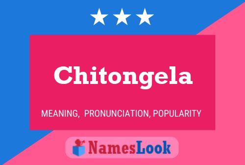 Постер имени Chitongela